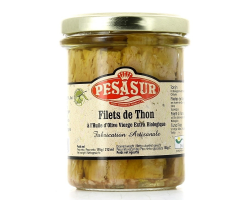 Filets de thon à l'huile d'olive vierge extra bio - Épicerie Fine
