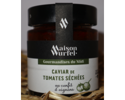 Caviar de tomates séchées au confit d'oignons - Épicerie Fine