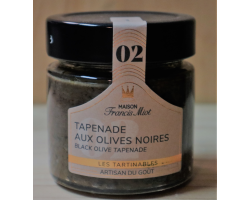 Tapenade aux olives noires - Épicerie fine