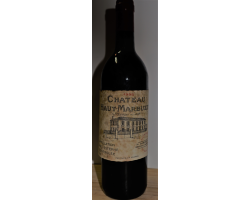 Château Haut - Marbuzet 2018 : Vin d'exception haut de gamme