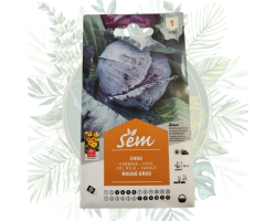 Chou rouge gros - Graines de jardin haut de gamme