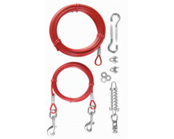 Câble d'attache avec longe 15 m Trixie - Sécurité pour chien