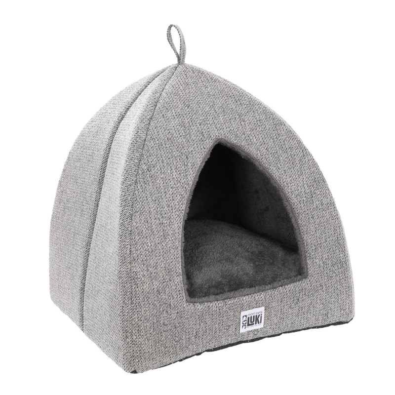 Niche d'intérieur pour chat en peluche - Confort et sécurité