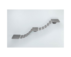 Échelle d'escalade murale pour chats - Couleur taupe