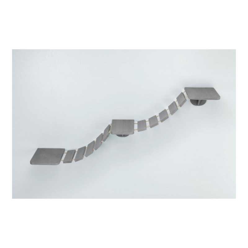 Échelle d'escalade murale pour chats - Couleur taupe