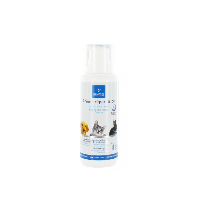 Crème Réparatrice 200 Ml pour Chiens - DEMAVIC
