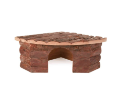 Maison d'angle Jesper pour rongeurs - Accessoires haut de gamme