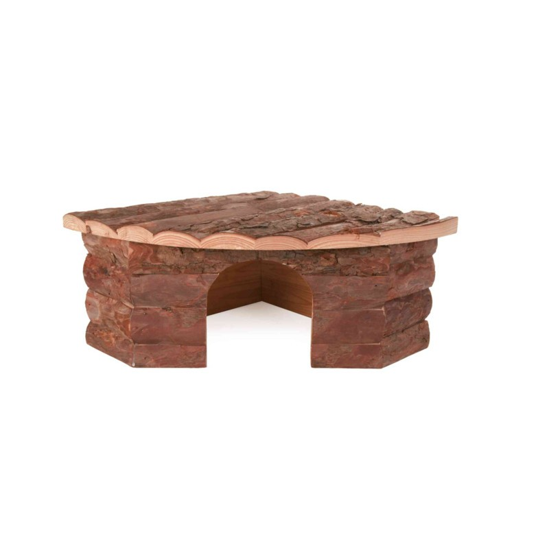 Maison d'angle Jesper pour rongeurs - Accessoires haut de gamme