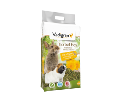 Foin de fleurs de pissenlit 0,5 kg - Vadigran | Aliment naturel pour lapins et rongeurs