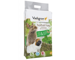 Vadigran Foin de fleurs menthe et persil - 0,5Kg pour rongeurs