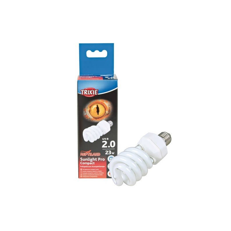 Lampe Sunlight Pro Compact 2.0 pour Reptiles - Accessoire UV-B et UV-A