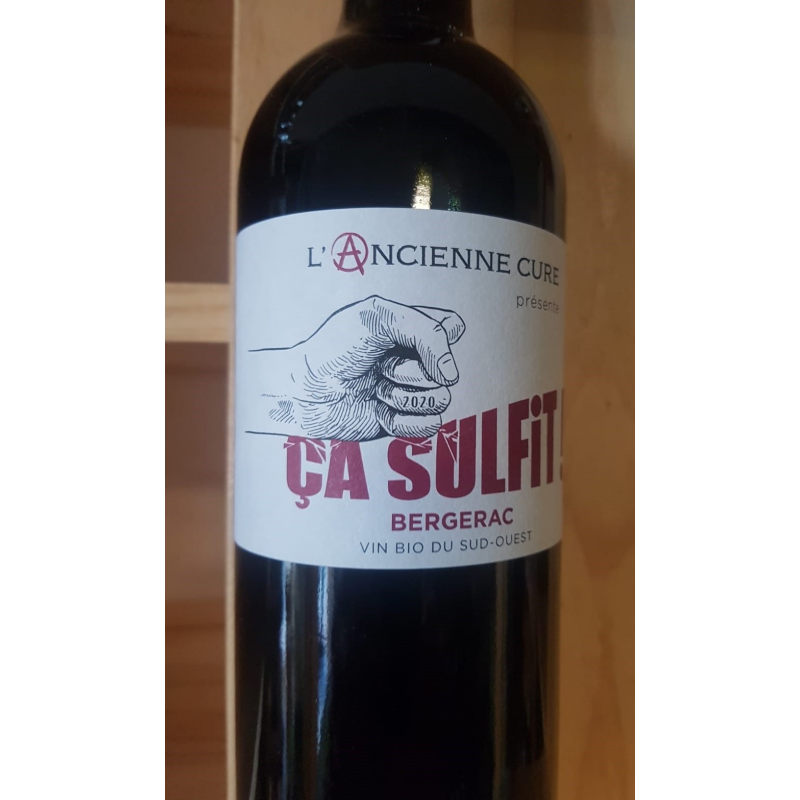 L'Ancienne Cure Ca Sulfit Bergerac 2020 - Vin Merlot d'Exception