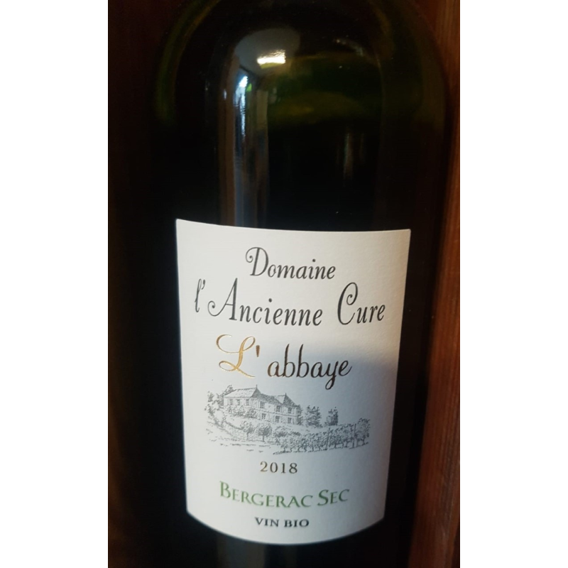 Domaine de L'Ancienne Cure L'Abbaye Bergerac sec - Vin blanc raffiné