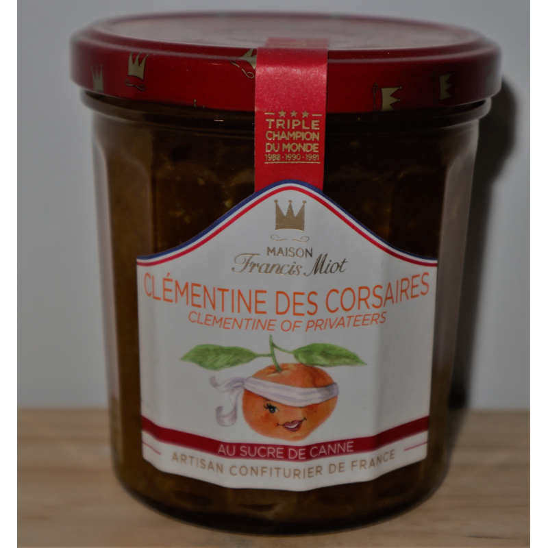 Confiture clémentines des corsaires - Épicerie Fine | Delicieux goût Corse