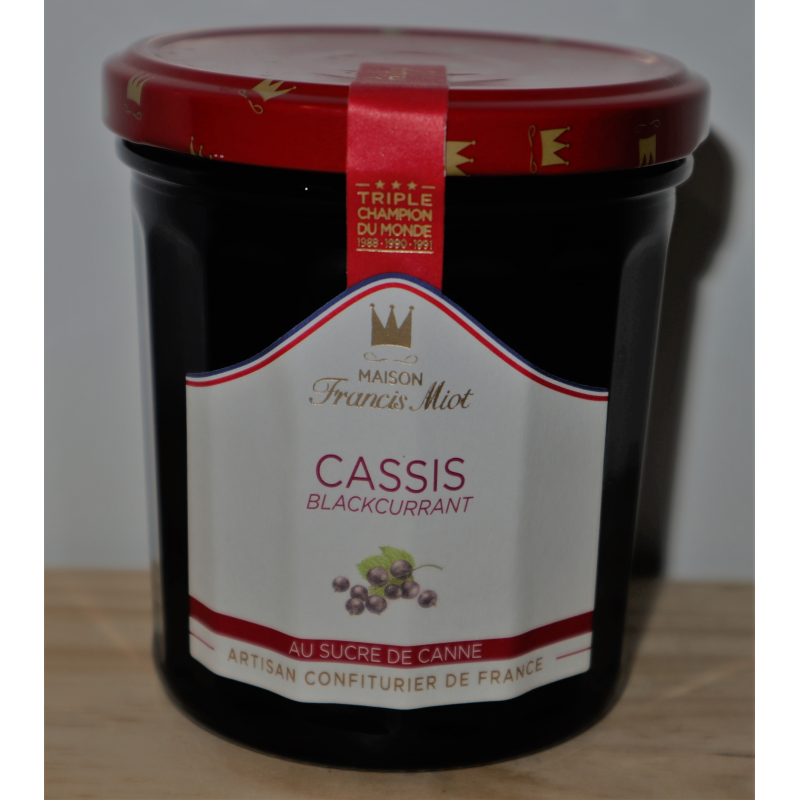 Confiture de cassis haut de gamme - Épicerie fine