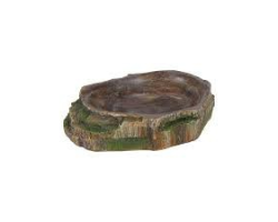 Ecuelle aspect pierre pour reptiles - Accessoire esthétique et pratique