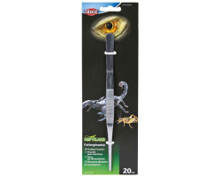 Pince de nourrissage reptile en acier inoxydable - Accessoire essentiel