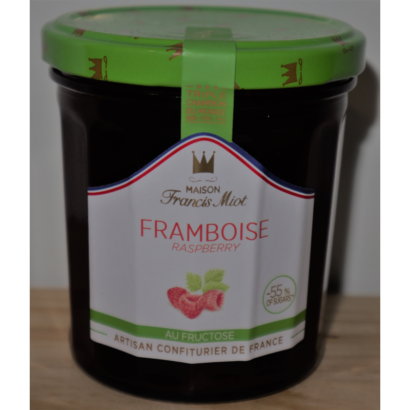 Confiture de framboise au fructose - Épicerie Fine