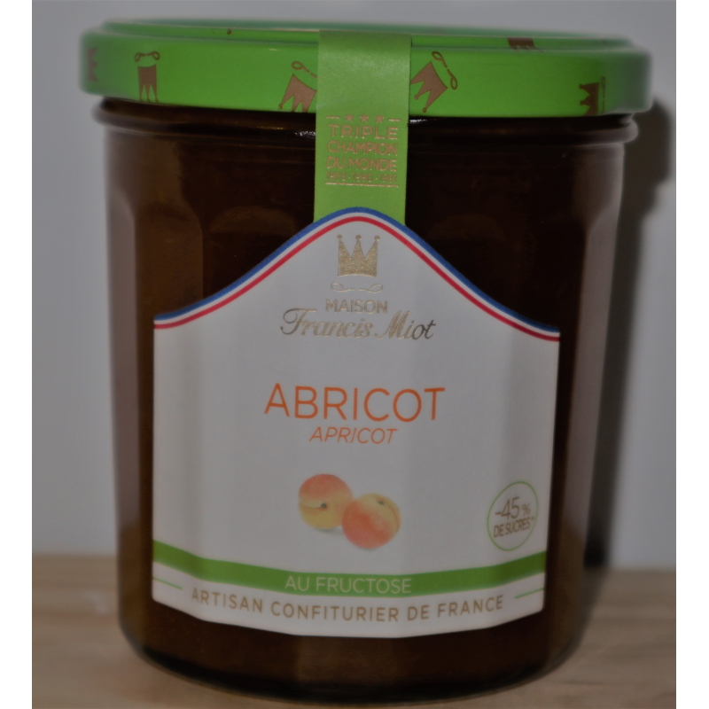 Confiture abricot au fructose - Épicerie Fine | Délice Naturel