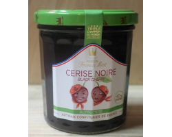 Confiture de cerise noire au fructose - Épicerie fine