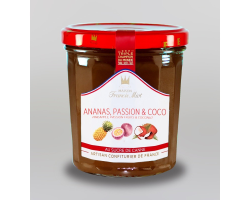 Confiture Ananas, Passion & Coco - Épicerie Fine