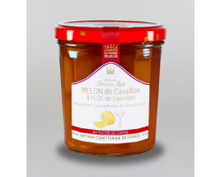 Confiture de Melon Cavaillon Floc de Gascogne - Épicerie Fine