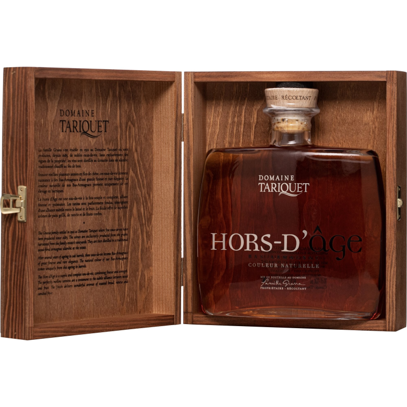 Hors d'Age Coffret Baroque Tariquet - Épicerie Fine de Luxe