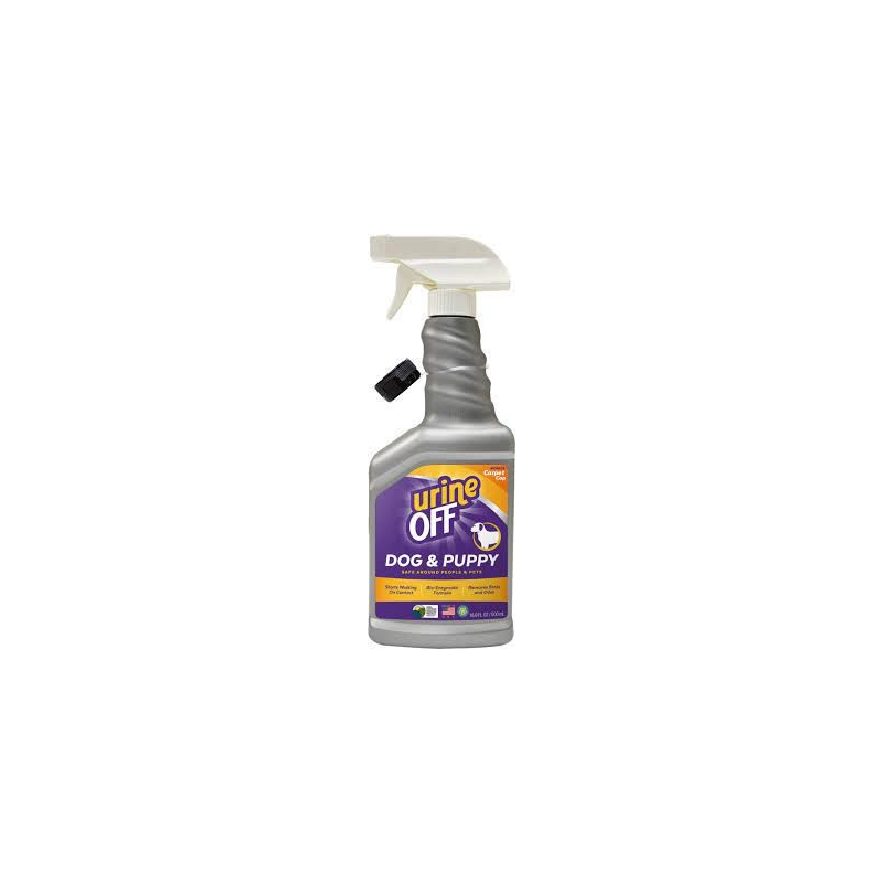 Urine Off Spray pour chiots et chiens 500 ml - Élimination des taches et odeurs