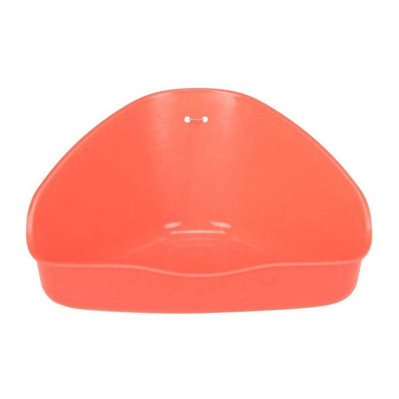 Bac à litière d'angle pour rongeurs - Accessoires pratiques