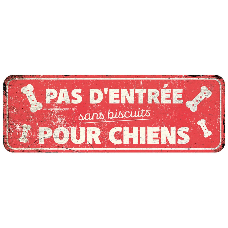 Panneau d'avertissement 2 - Plaque de sécurité humoristique en métal