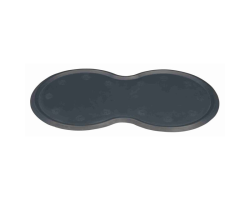 Set de table Trixie en caoutchouc naturel - Protection pour gamelles