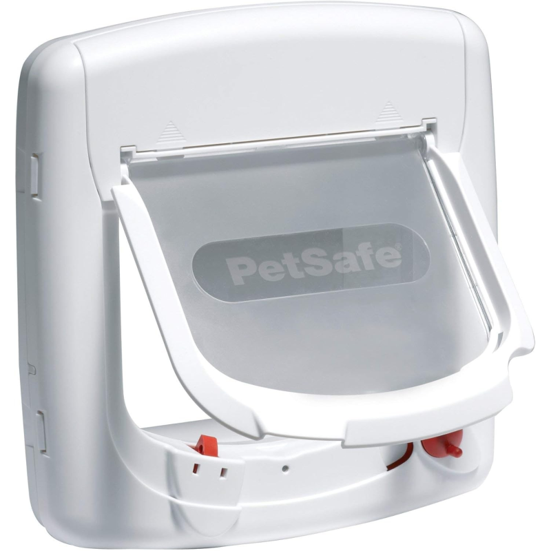 Chatière Magnétique Petsafe Deluxe Staywell pour Chat - Sécurisée et Pratique