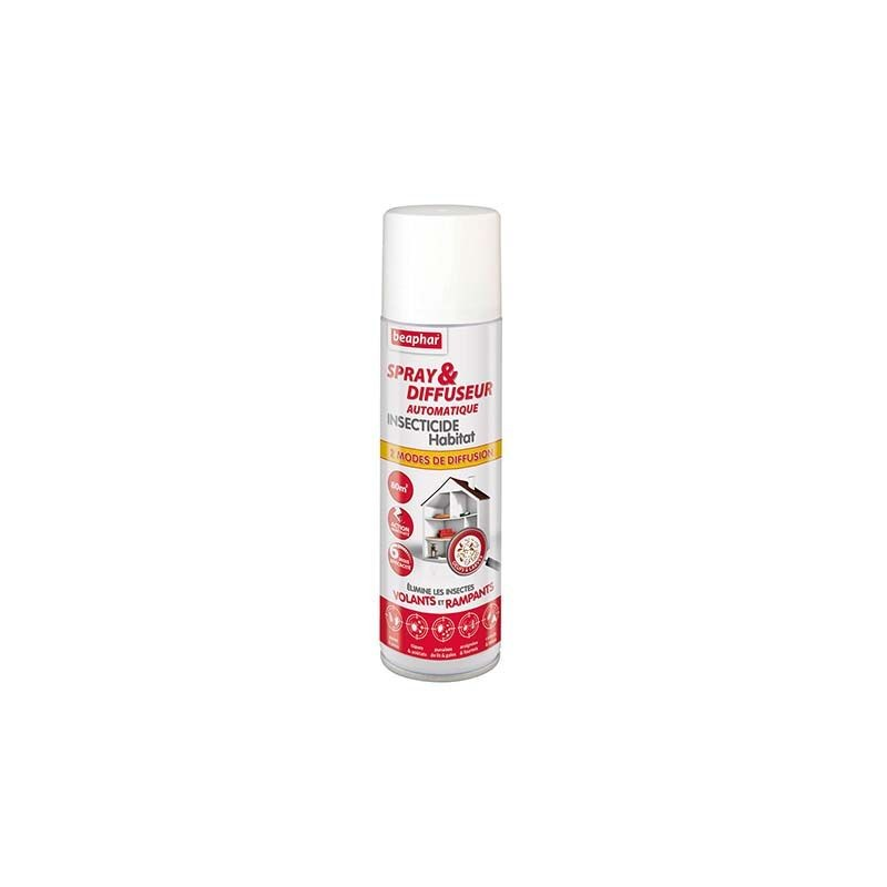 Spray & Diffuseur automatique insecticide Habitat 250ml - Beaphar