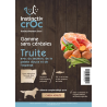 Croquettes sans céréales à la truite - INSTINCTIV CROC pour chiens