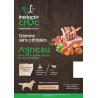 Croquettes sans céréales à l'agneau pour chien INSTINCTIV CROC