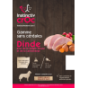 Croquettes sans céréales à la dinde pour chien de grande race - Instinctiv Croc