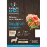Croquettes sans céréales au saumon pour chien de grande race - Instinctiv Croc