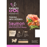 Croquettes sans céréales au saumon pour chien de petite race - INSTINCTIV CROC