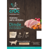 Croquettes sans céréales allégées à la dinde pour chien - INSTINCTIV CROC