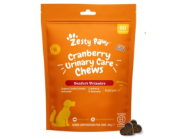 Friandises fonctionnelles Zesty Paws Urinary Chews pour chien | Confort urinaire