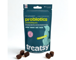 Treatsy Daily Defence Probiotiques pour Chien - 30 bouchées | Confort digestif