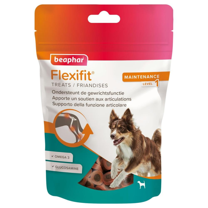 Friandises Beaphar Flexifit pour chiens - Soutien articulaire 150g