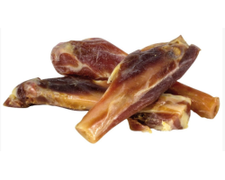 Lot de 3 os de jambon pour petits chiens - Friandises naturelles