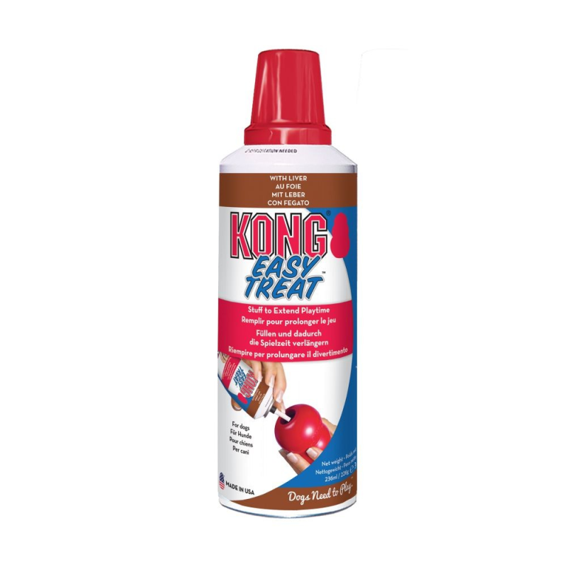 Easy Treat™ Liver KONG pour chiens - Friandise irrésistible et pratique