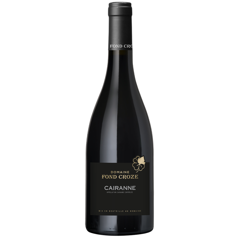 Cairanne 2019 Domaine Fond Croze - Un vin d'exception