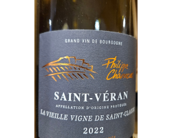 La Vieille vigne de Saint-Claude 2022 - Chardonnay Haut de Gamme