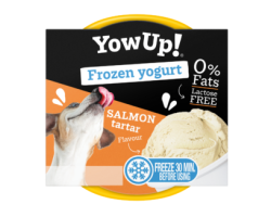 Yaourt glacé tartare de saumon pour chiens et chats - Yowup