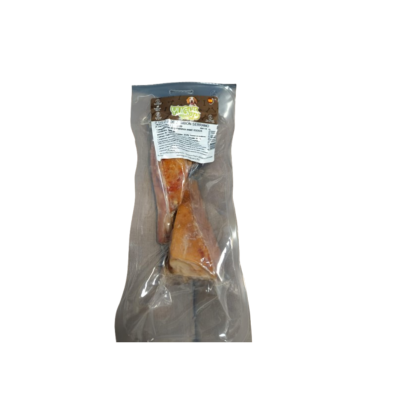 Demi-os de jambon serrano pour chien - Friandises naturelles 370g