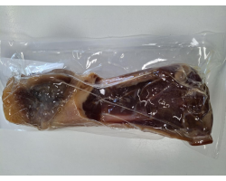 Os de jambon entier avec viande pour chien - Friandise naturelle premium