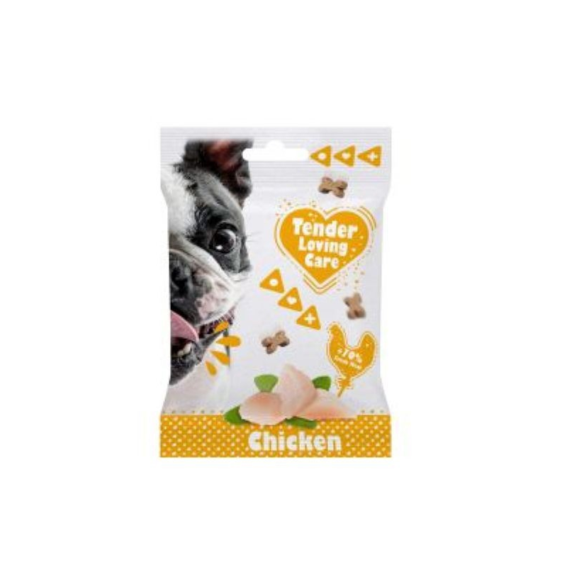 Soft snack poulet 100g - Friandise haut de gamme pour chiens